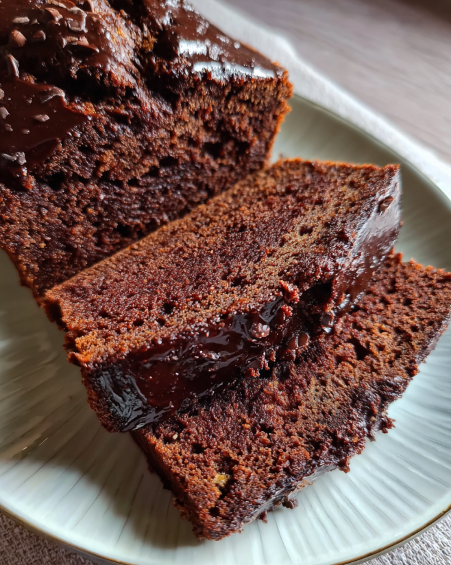 Saftiger Schoko Bananenkuchen