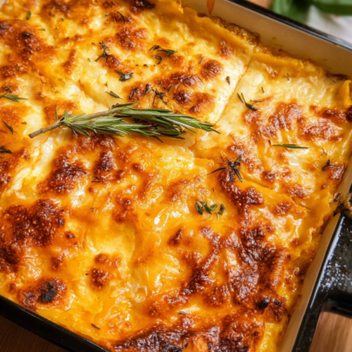 Kürbis-Lasagne mit Bechamel