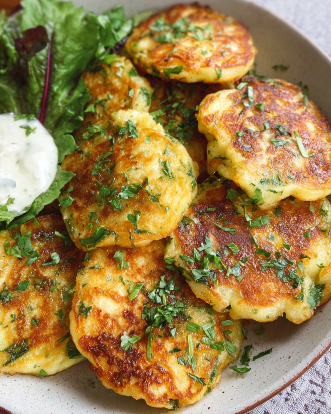 Knusprige Kartoffelpuffer aus Resten