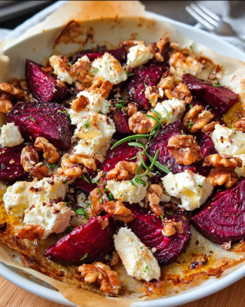 Knusprige Rote-Bete-Feta-Pfanne