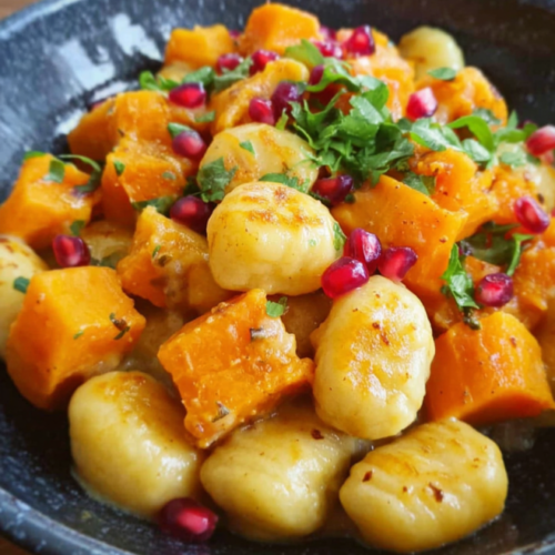 Cremige Gnocchi-Kürbis-Pfanne Genuss