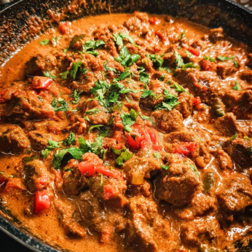 Aromatisches Lammcurry mit Tomaten