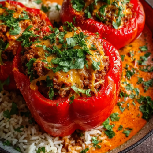 Herzhaft Gefüllte Paprika Deluxe