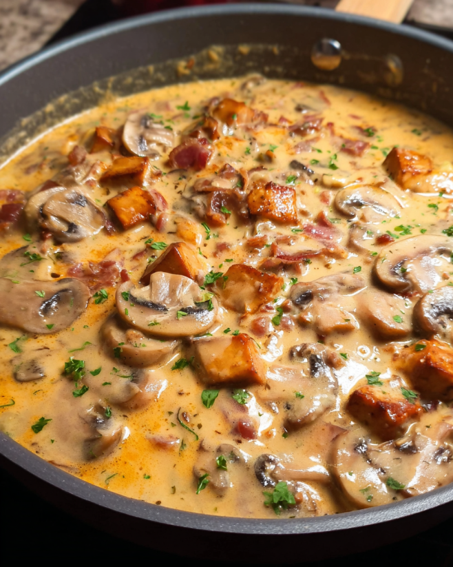 Omas cremige Jägersoße klassisch