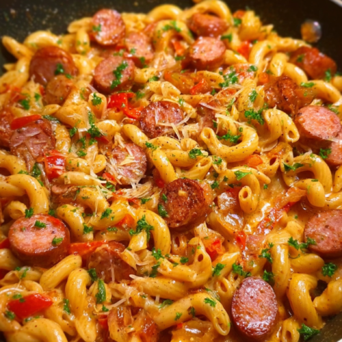 Cremige One-Pot Krakauer-Pasta