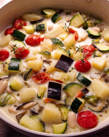 Cremige Italienische Kartoffelsuppe
