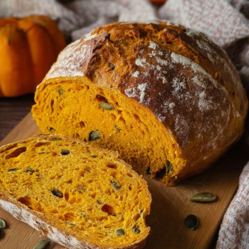 Aromatisches Herbstliches Kürbisbrot