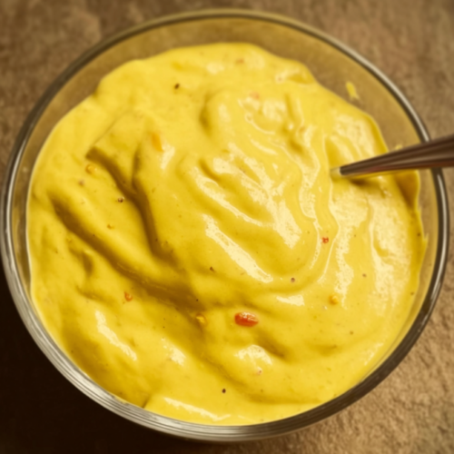 Cremiger Curry-Mango-Dip