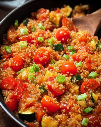 Buntes Quinoa-Gemüse-Ratatouille
