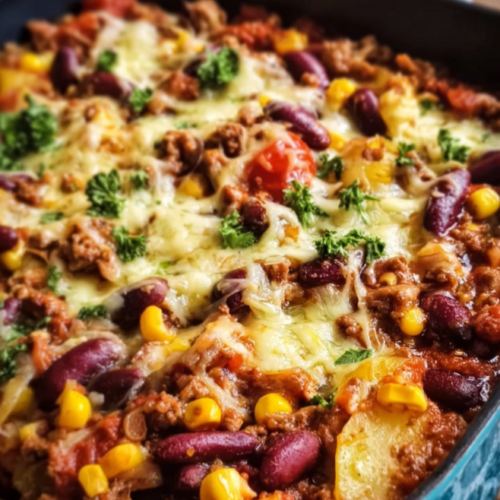 Herzhaft-würziger Chili-Auflauf Genuss