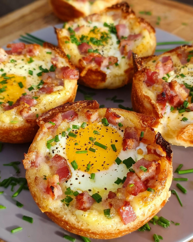 Knusprige Frühstücksbrötchen aus dem Airfryer