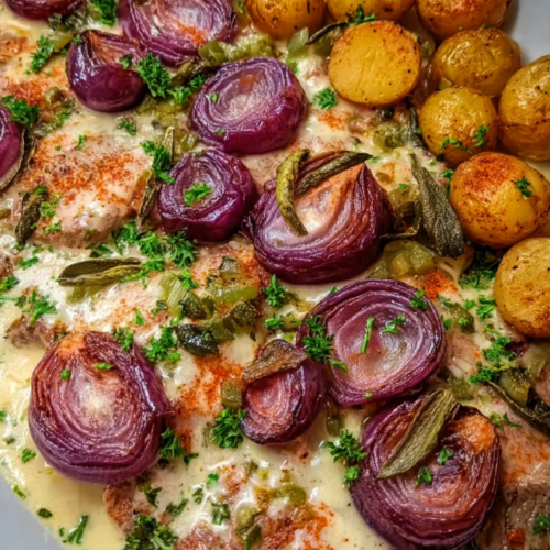 Saftige-Minutensteaks-mit-Zwiebeln