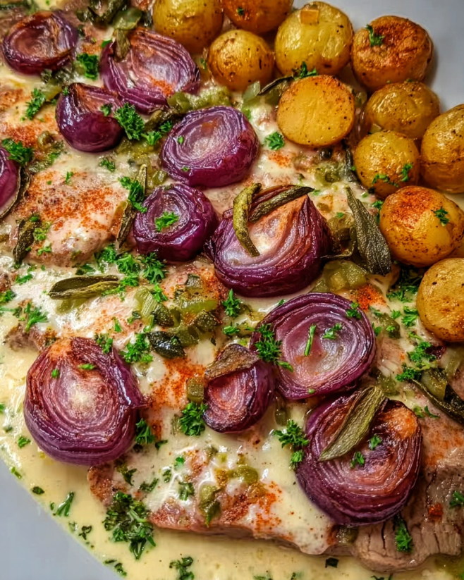 Saftige-Minutensteaks-mit-Zwiebeln