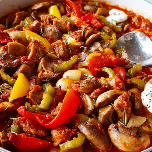 Würziges Teufelsfleisch aus dem Ofen