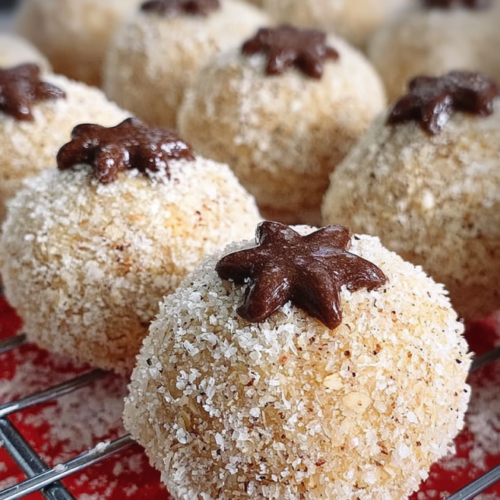 Schnelle Vanillekugeln aus dem Ofen