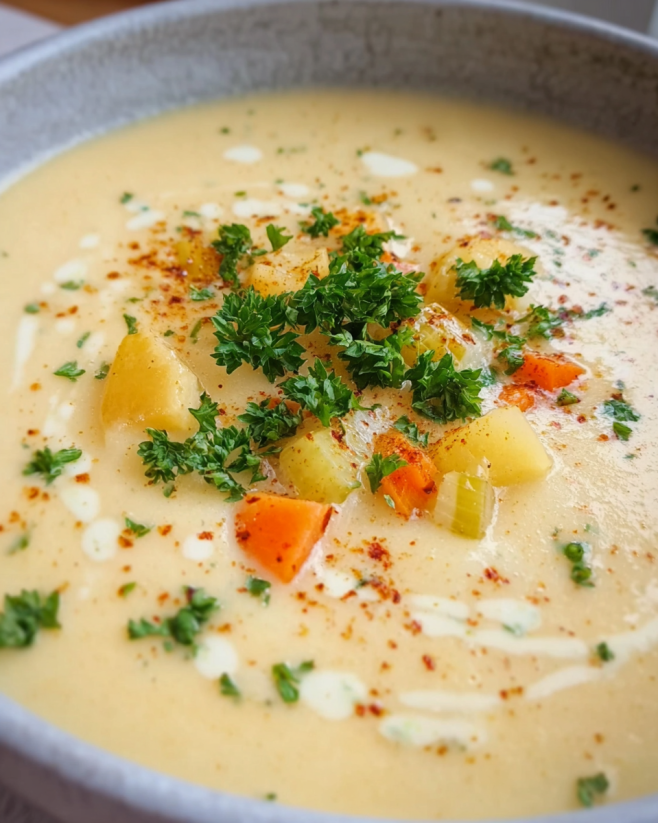 Cremige Kartoffelsuppe