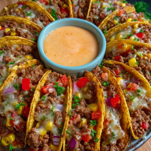 Knusprige Mini-Tacos