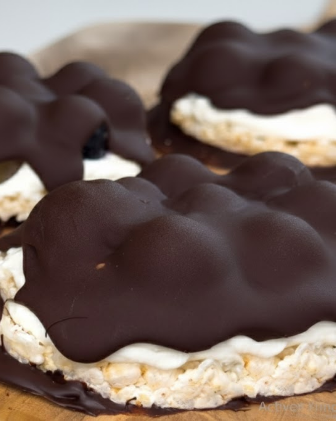 Trauben Schokoladen Häppchen