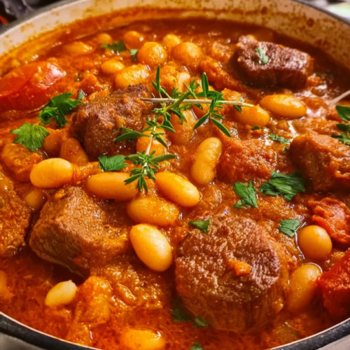 Türkischer Bohneneintopf