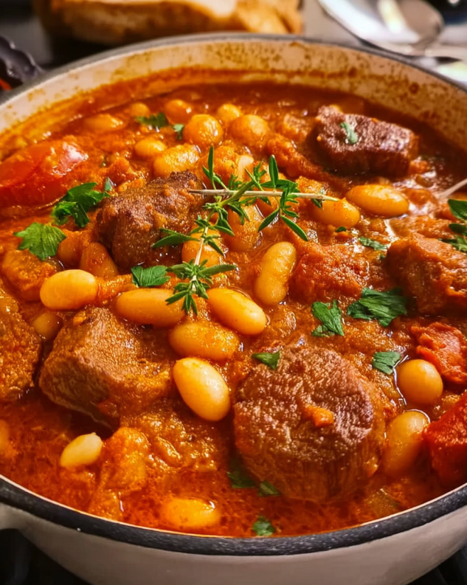 Türkischer Bohneneintopf