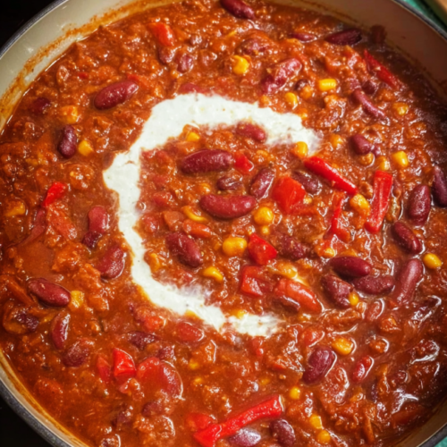 Würziges Chili sin Carne